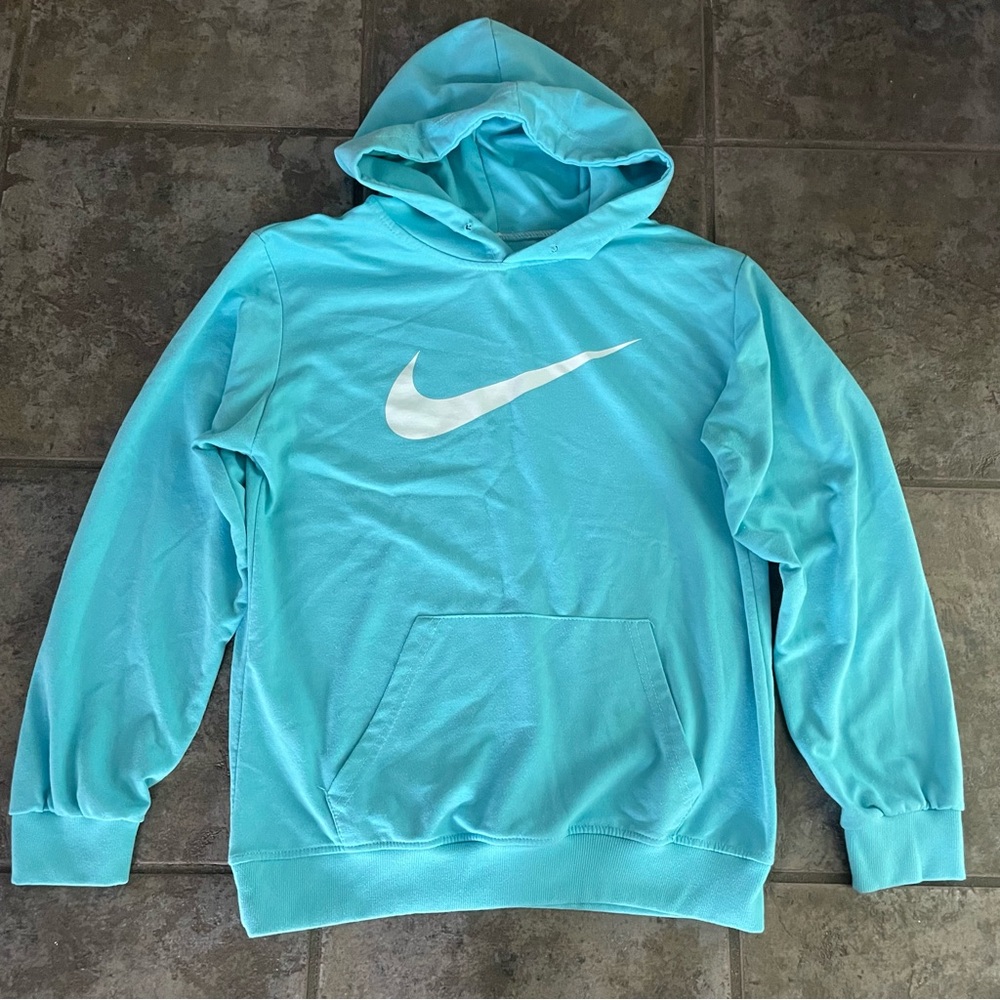 Nike Blue Hoodie . Size M . Stylish
